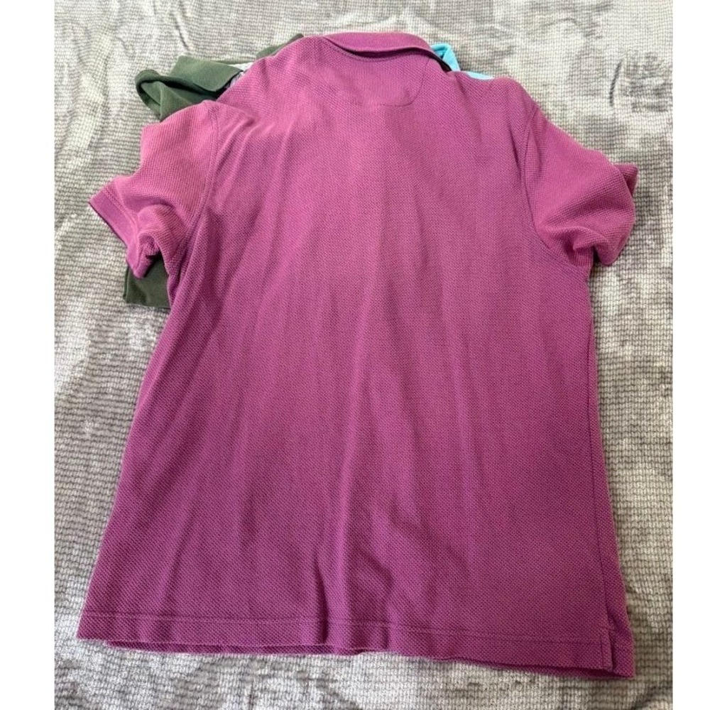 Modern and Vintage Mens Polo Shirt Bundle Lot‎ of 6 Multicolor L - Picture 10 of 16